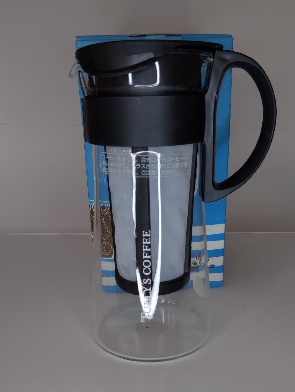 Glass Coffee Brewer Pitcher with Infuser +Free Gift
